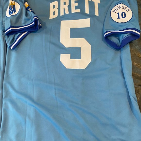 MITCHELL and NESS KANSAS CITY ROYALS GEORGE BRETT Men's JERSEY Sz M,L,XL,2XL NEW - Picture 8 of 8